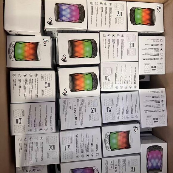 Portable Bluetooth Speaker with Lights 5 Watts.7 Color LED Auto-Changing,TWS, - Picture 7 of 7